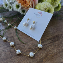 Load image into Gallery viewer, All Around Pearly | Pearl Necklace | Stainless Steel | Koquetta Accessories & Jewelry Vancouver