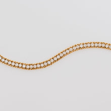 Load image into Gallery viewer, Elegant and striking tennis bracelet.