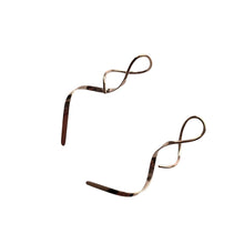 Load image into Gallery viewer, Twirl Earrings | Silver, Gold and Rose Gold | Stainless Steel | Koquetta Accessories & Jewellery Vancouver
