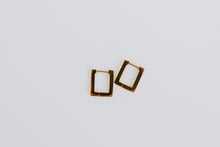 Load image into Gallery viewer, Geo Earrings | Gold 18k with Stainless Steel| Square | Koquetta Accessories & Jewellery Fraser Valley