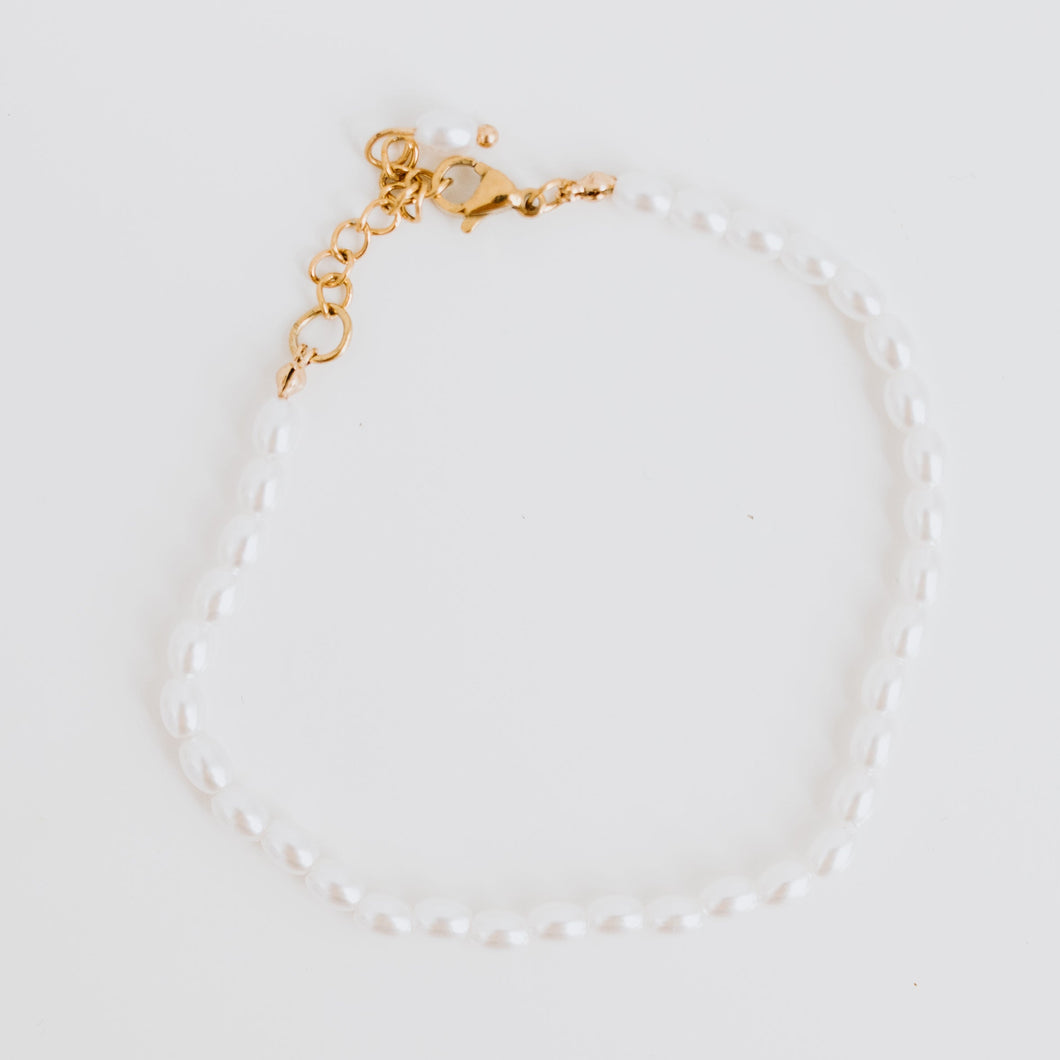 Pearla Bracelet | Pearl Bead | Fraser Valley, British Columbia | Koquetta Accessories & Jewellery