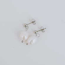Load image into Gallery viewer, Pearly Earrings | Fresh Water Pearl | Silver and Gold | Vancouver, British Columbia | Koquetta Accessories &amp; Jewellery
