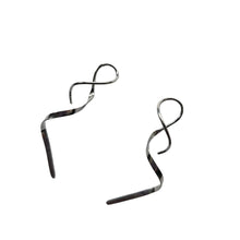 Load image into Gallery viewer, Twirl Earrings | Silver | Stainless Steel | Koquetta Accessories &amp; Jewellery Vancouver
