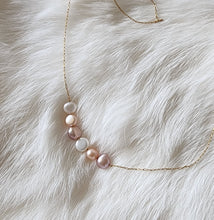 Load image into Gallery viewer, Unity Pearly Necklace   | New Collection | Stainless Steel | Koquetta Accessories &amp; Jewelry Vancouver
